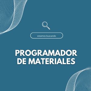 <strong>Programador de Materiales</strong>